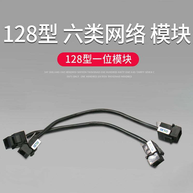 128型 六类网络 模块